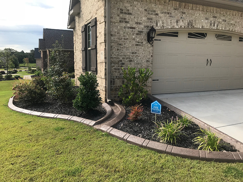 Concrete Edging Lilys Landscaping